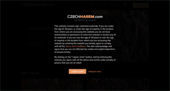 Desktop Screenshot of czechharem.com