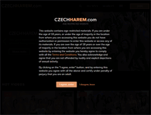 Tablet Screenshot of czechharem.com